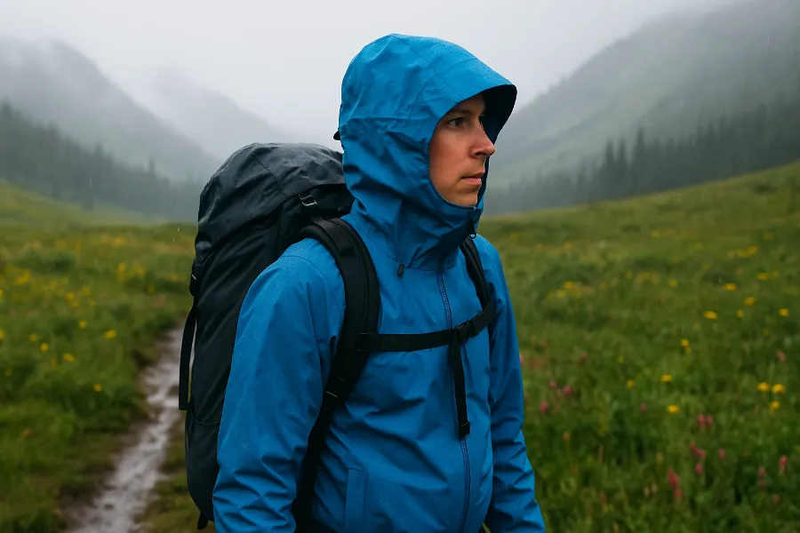 best backpacking rain jacket 1