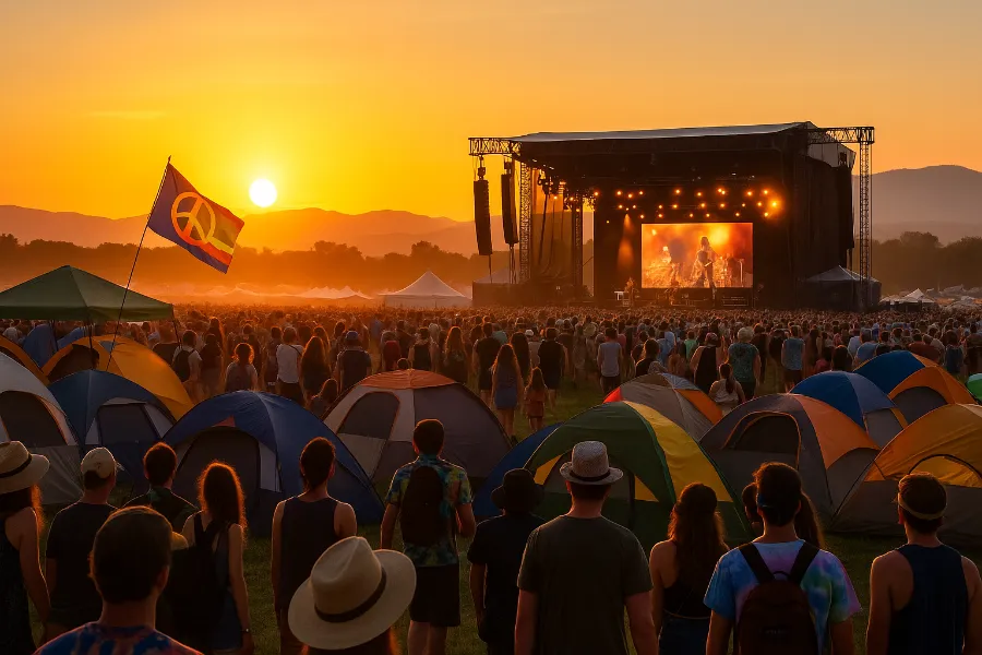 best camping music festivals 1
