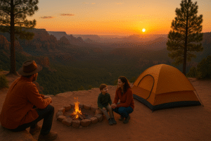 best time to camp at Edge of the World Sedona (1)