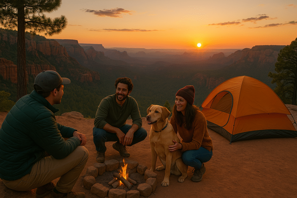 best time to camp at Edge of the World Sedona (2)