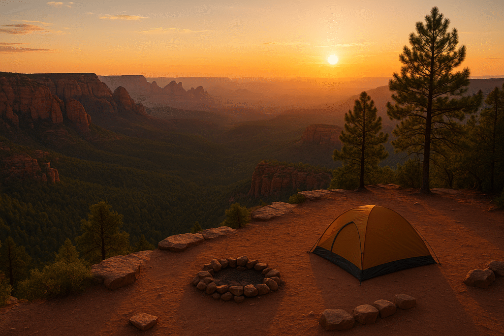 best time to camp at Edge of the World Sedona (3)