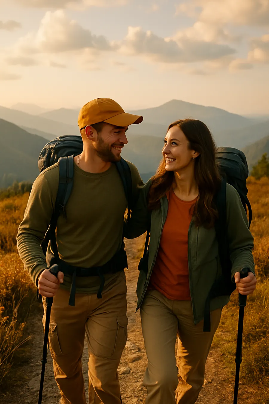couple hiking together (1)