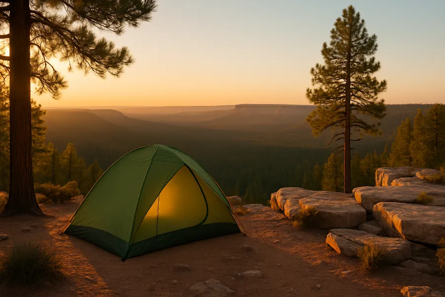 first come first served camping Arizona rim (2)