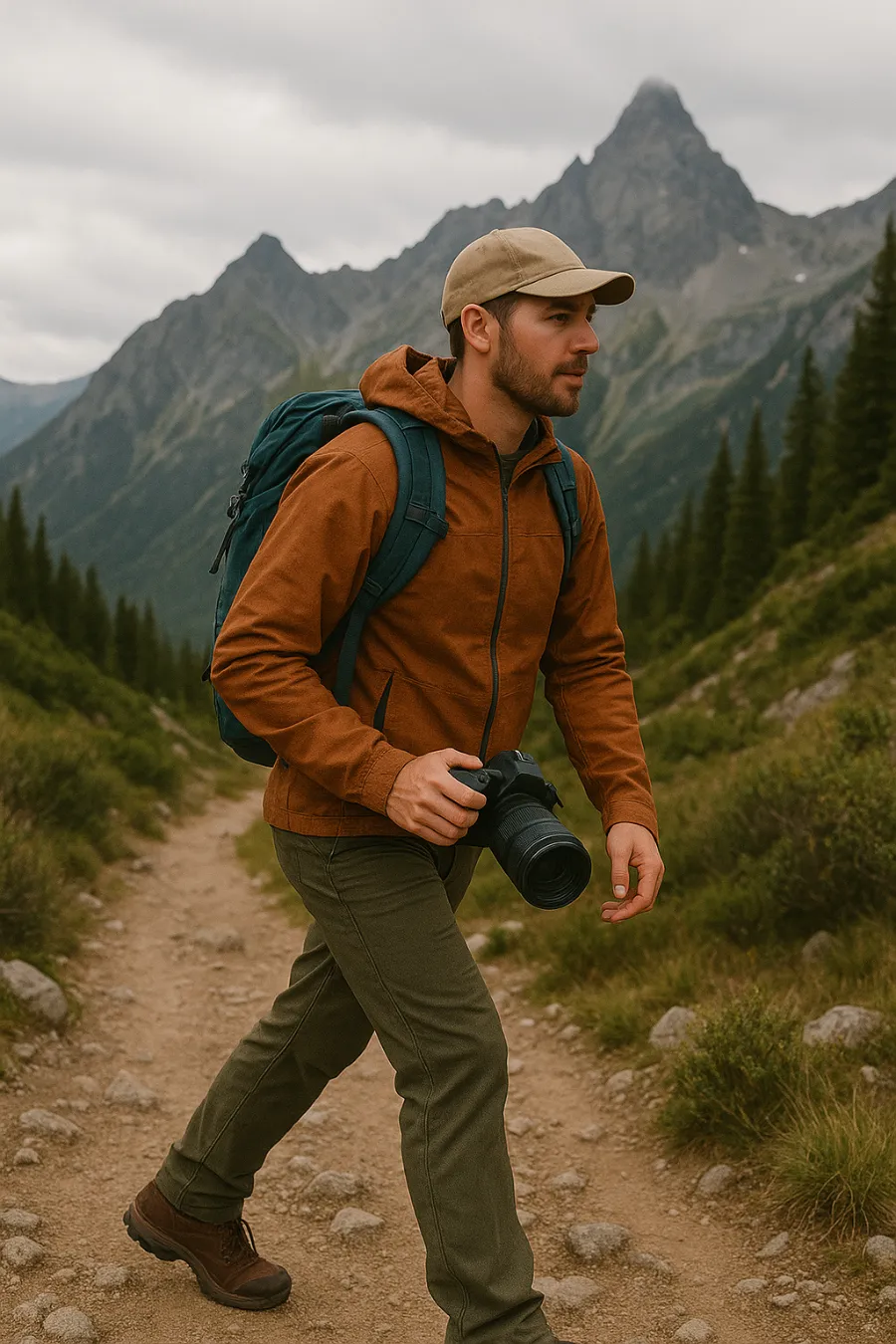 how to carry camera while hiking (1)