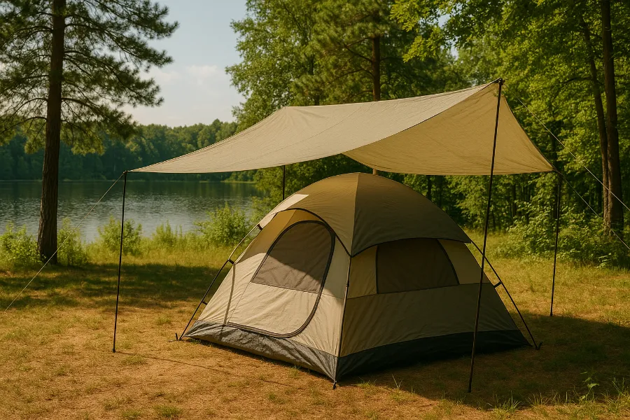 how to keep a tent cool in the summer 1