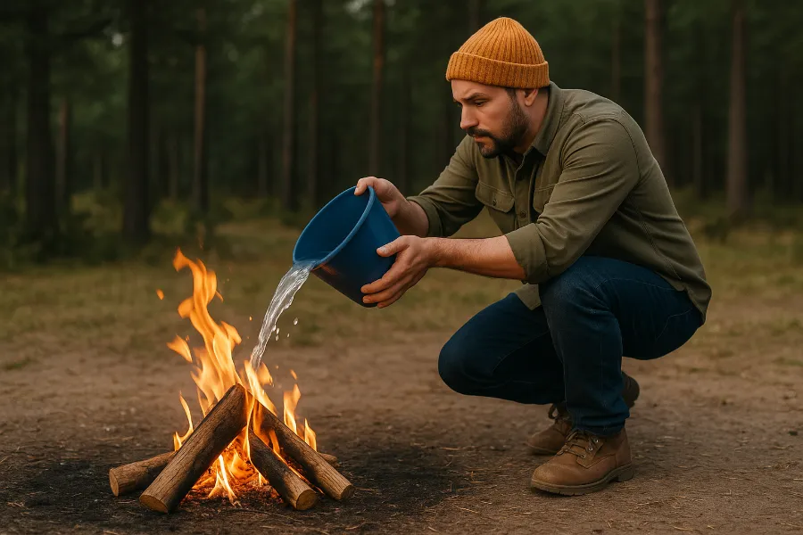 how to put out a fire (2)