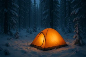 how to stay warm in a tent 1