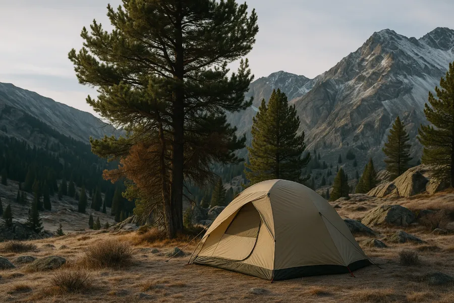 how to stay warm in a tent 5