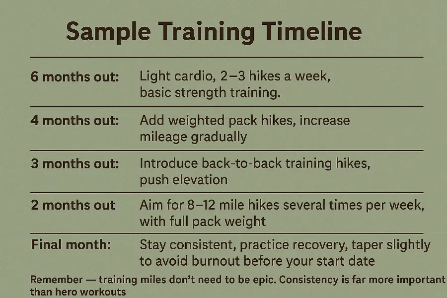 how to train for a thru hike 3