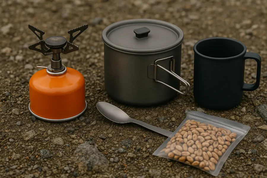 vegan backpacking food 1