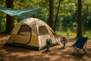 ways to stay cool while camping 1
