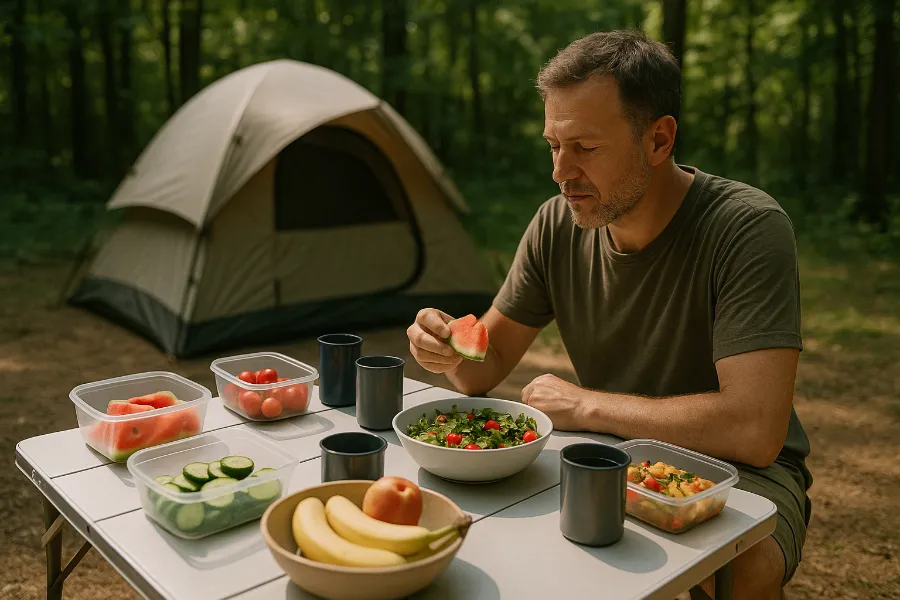 ways to stay cool while camping 3