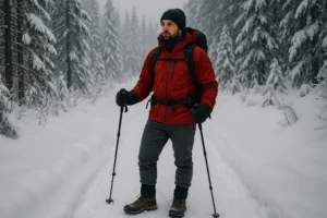 winter hiking outfit 1