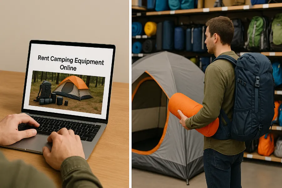 tips for renting camping equipment for a trip (1)